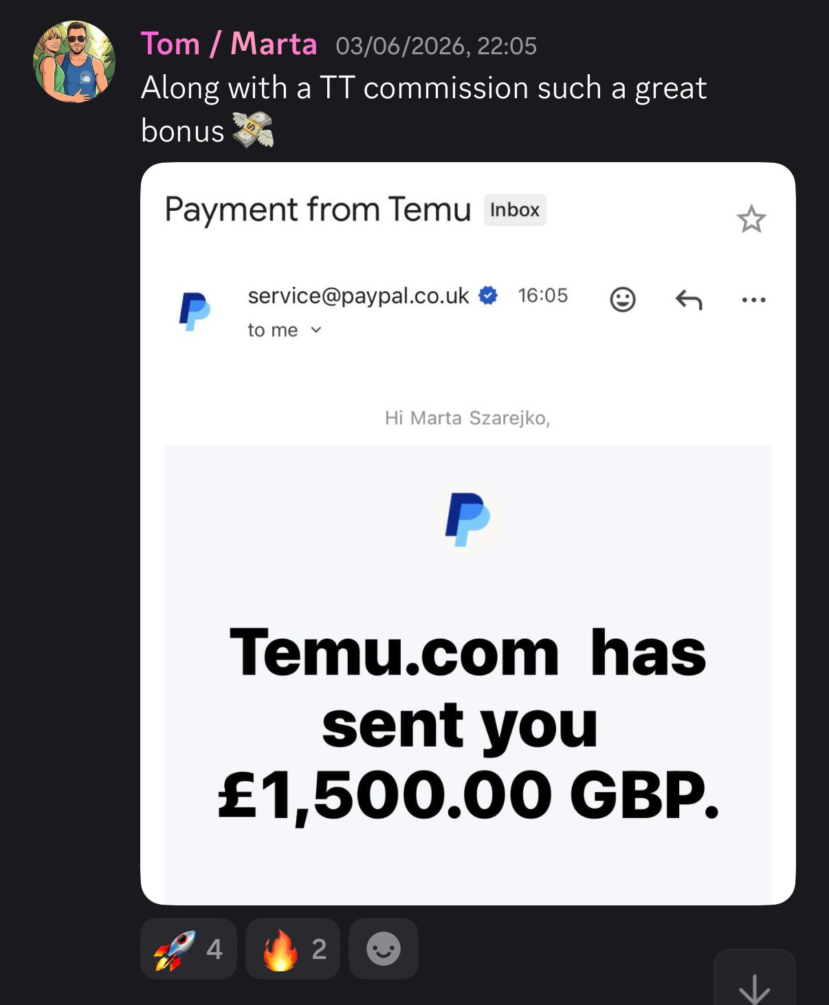 Client review