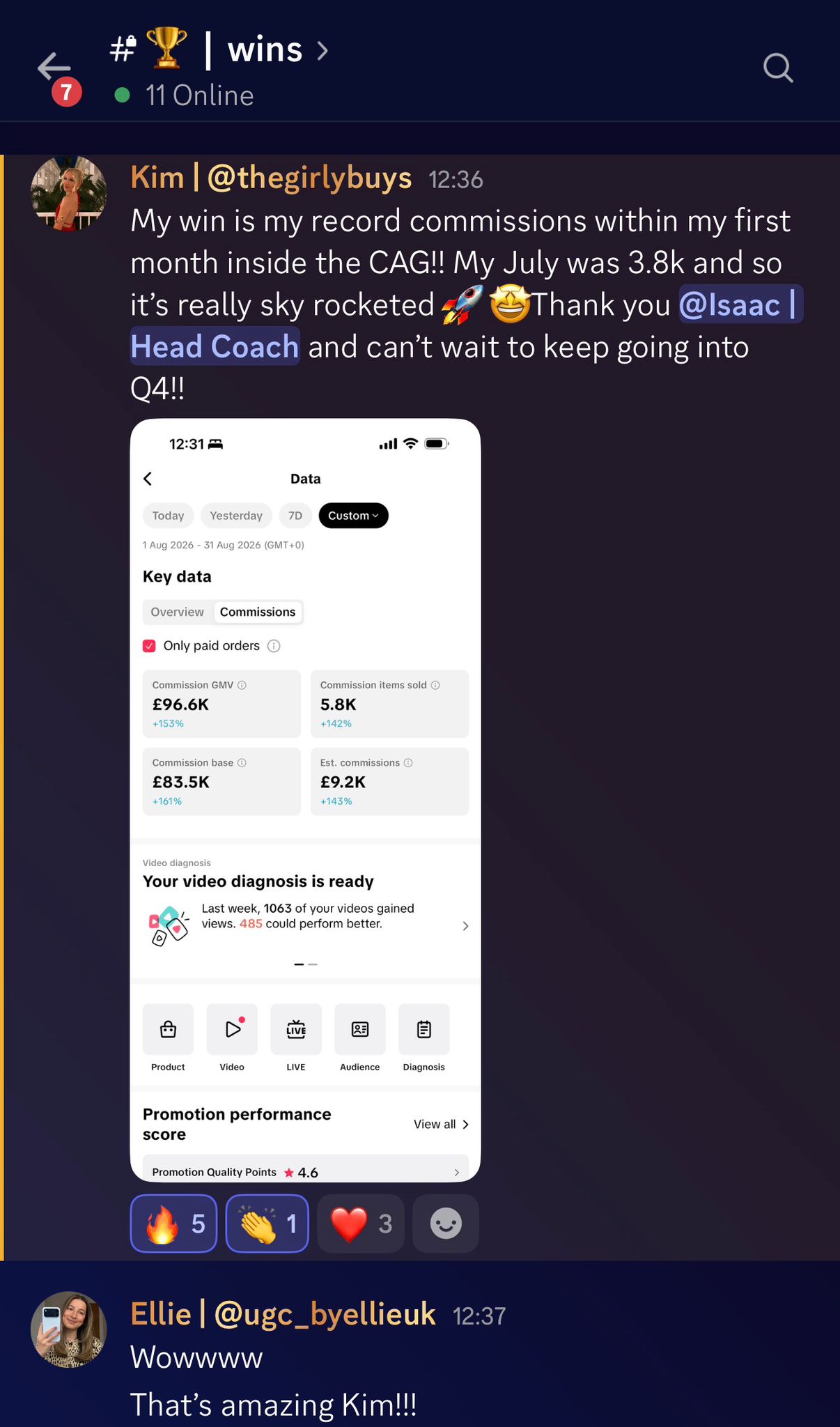 Client review