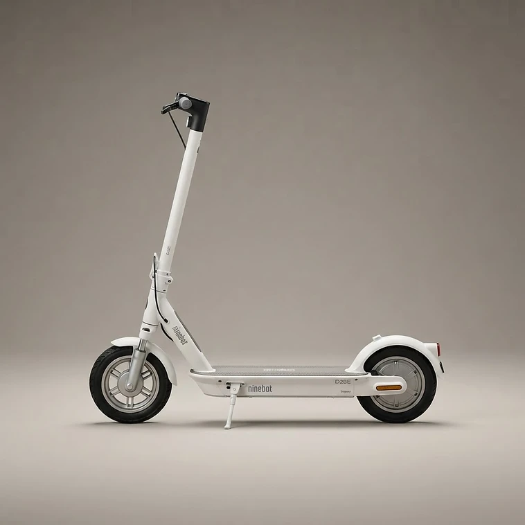 Trottinette Ninebot Segway ES4 occasion blanche révisée Atelier Trottinette