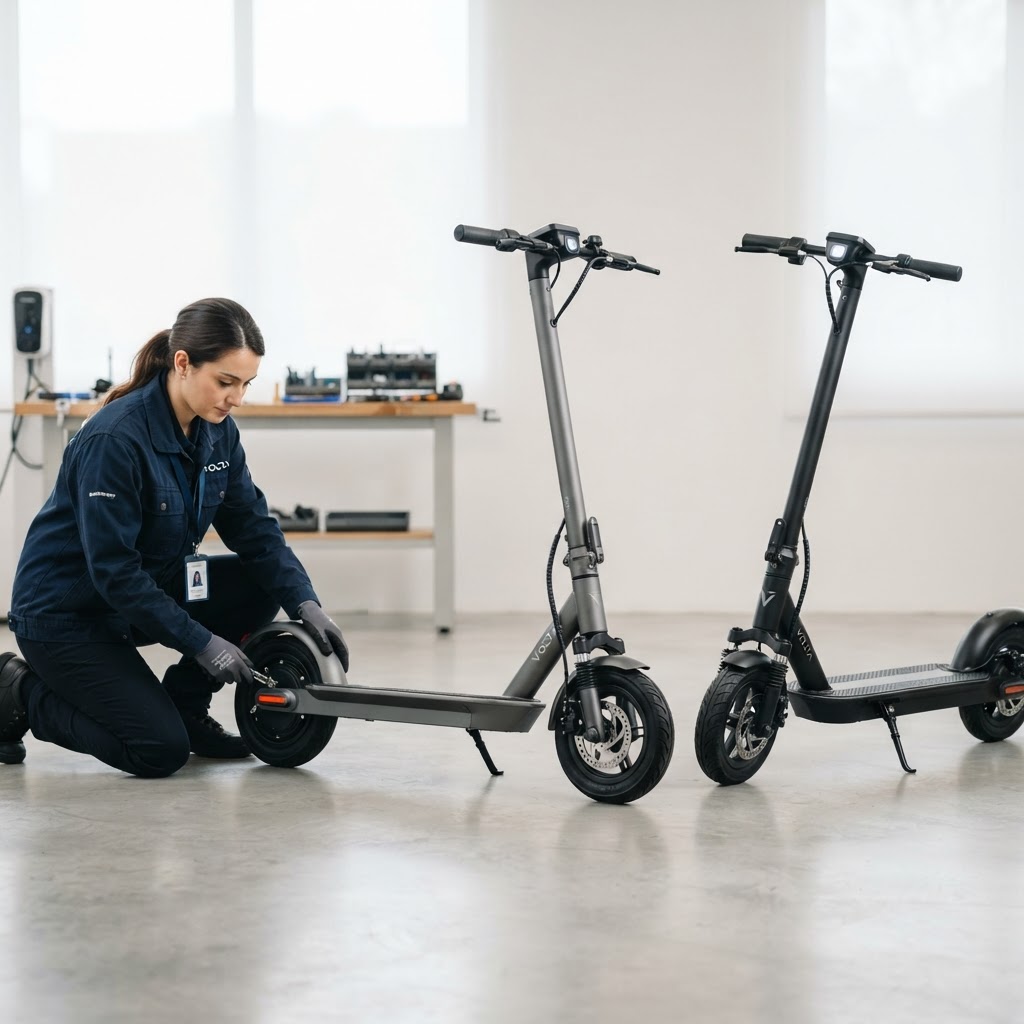 Trottinettes électriques d'occasion contrôlées et révisées par Atelier Trottinette