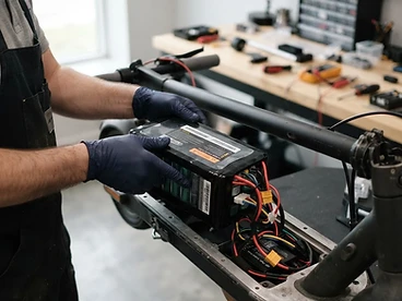 Batterie et autonomie — Atelier Trottinette Bordeaux