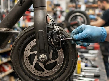 Freinage et sécurité — Atelier Trottinette Bordeaux
