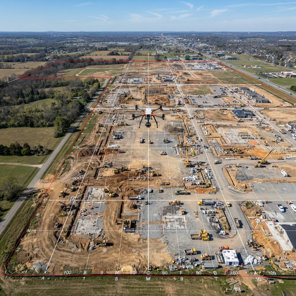 Construction Site Orthomosaic Map