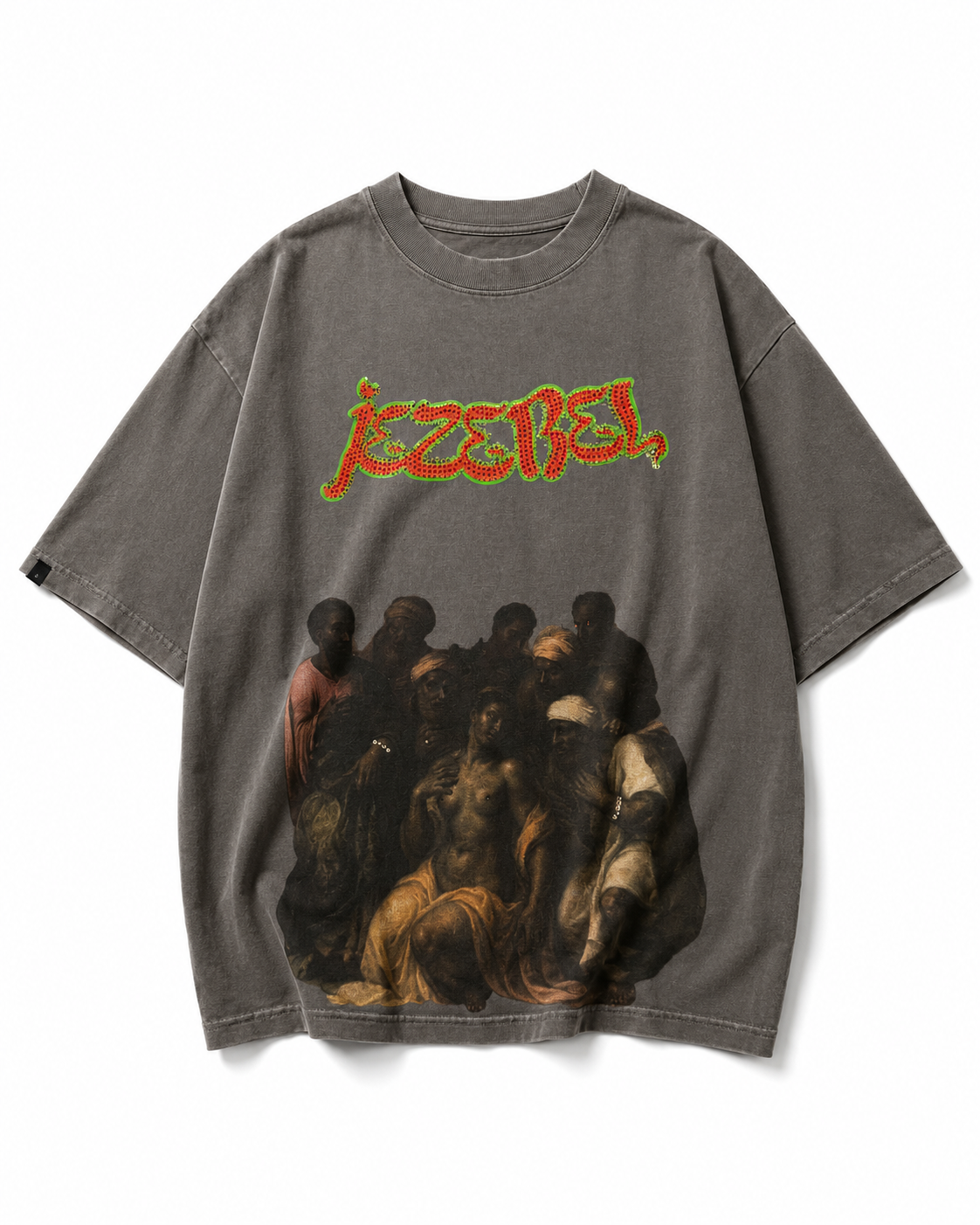 Jezebel Tee — Charcoal 5