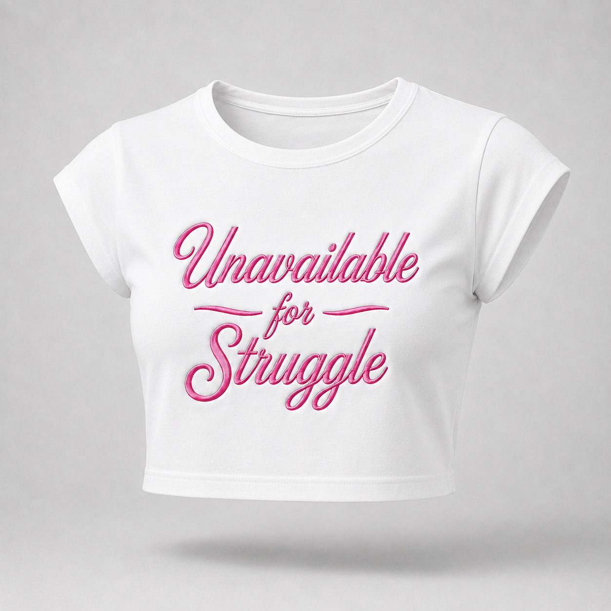 Unavailable for Struggle Crop Top