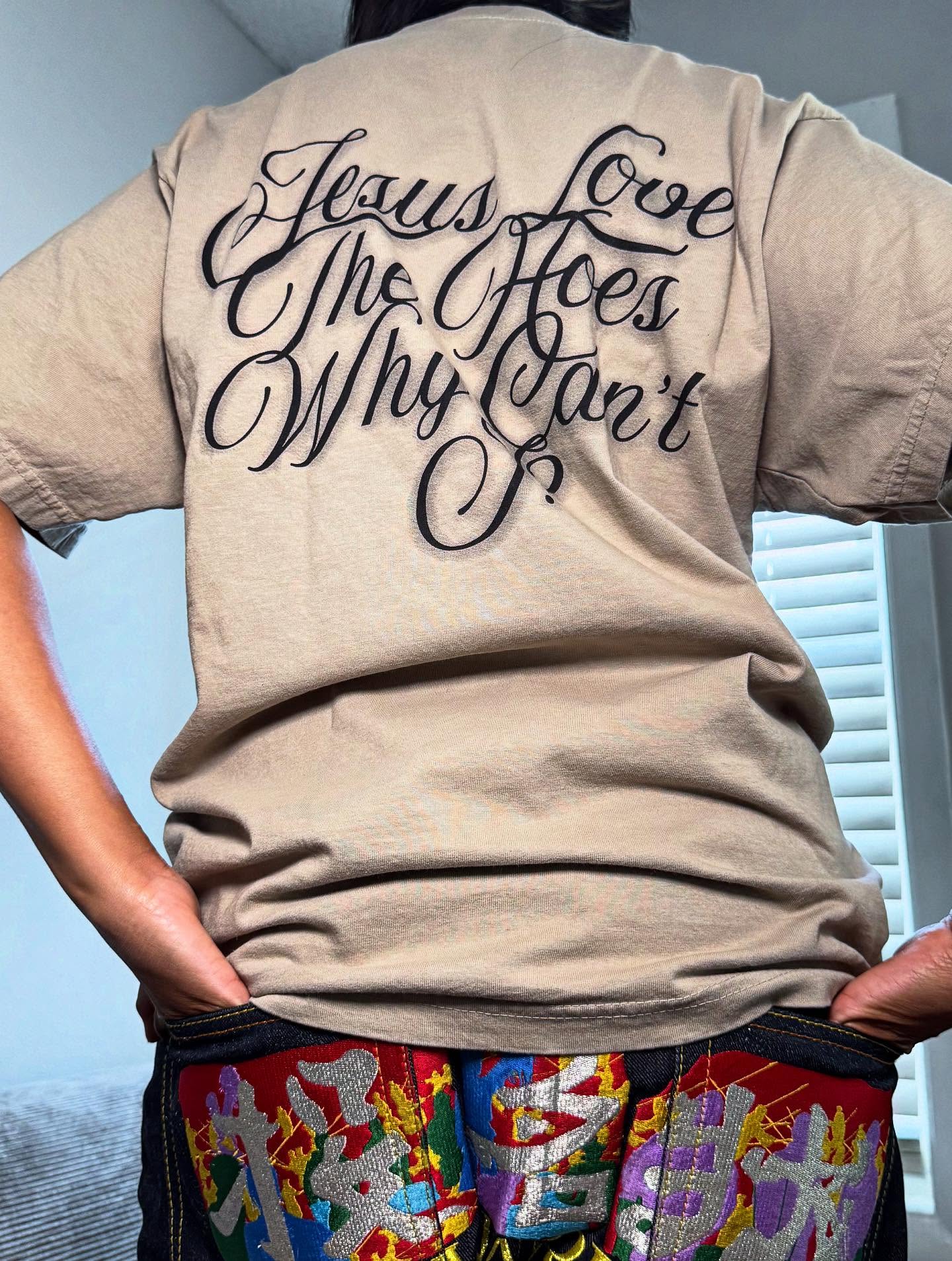 Jezebel Tee — Sand 4