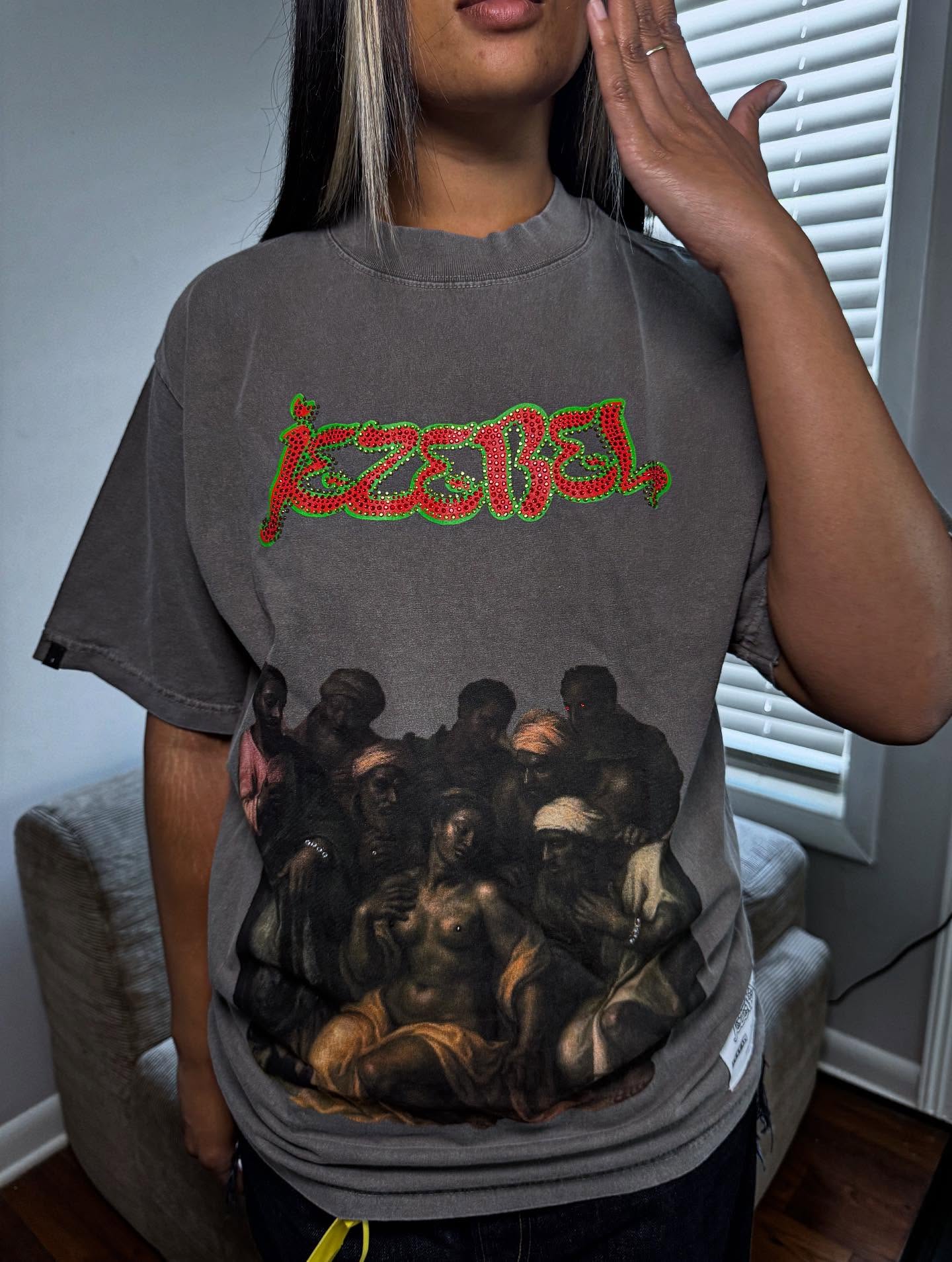 Jezebel Tee — Charcoal 3