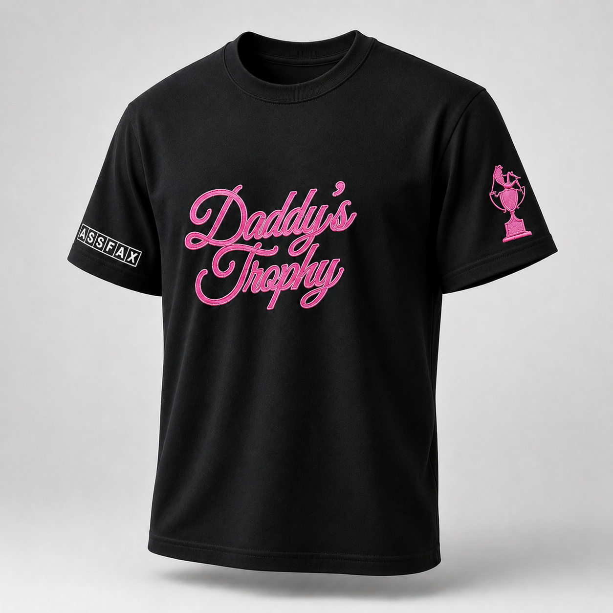 Daddy's Trophy Tee — Black