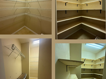 Custom Shelving Project by TAZPRO Handyman LLC