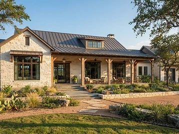 Modern home with freshly painted stucco, siding and exterior trim