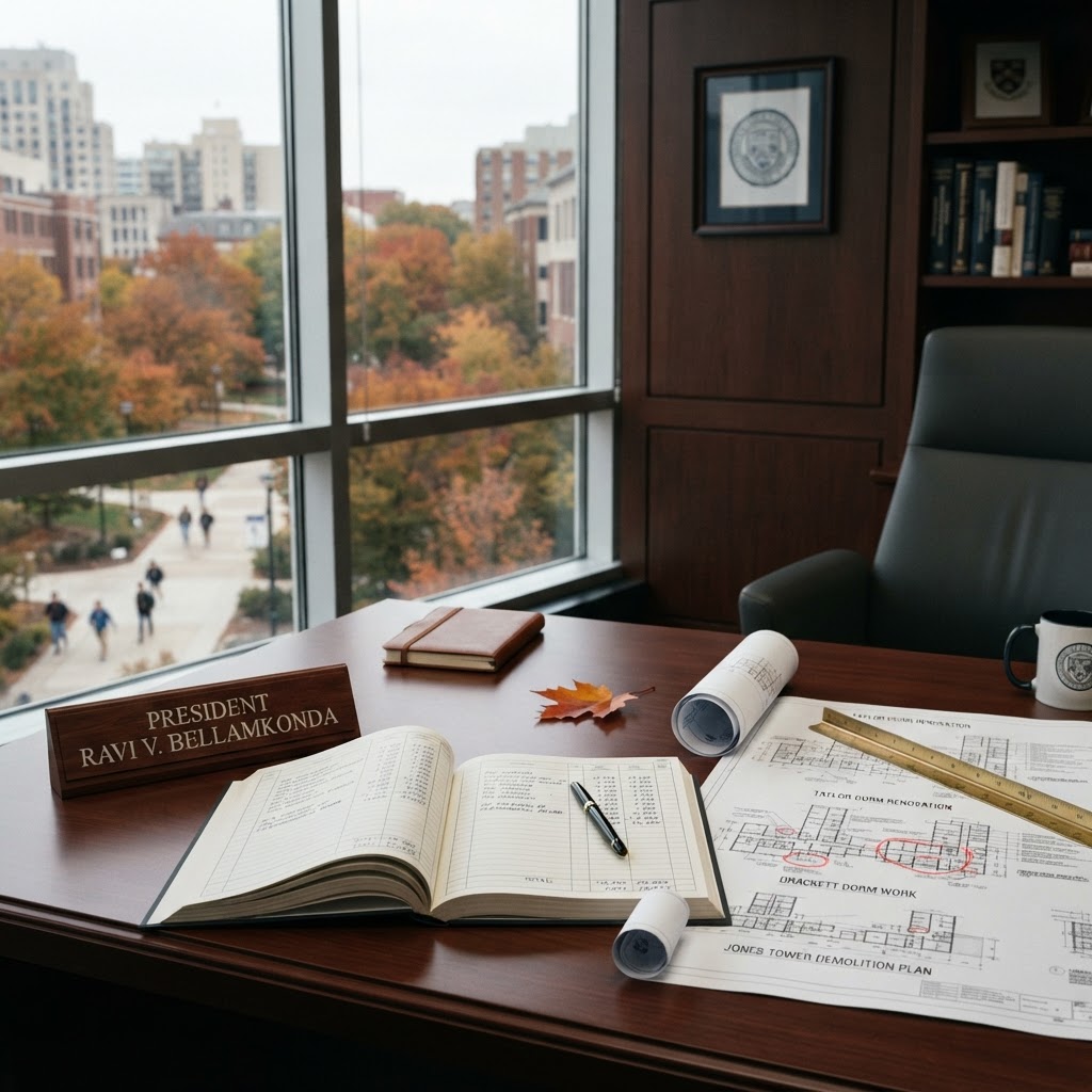 President Bellamkonda receives 3% raise, trustees discuss dorm renovations and a new major