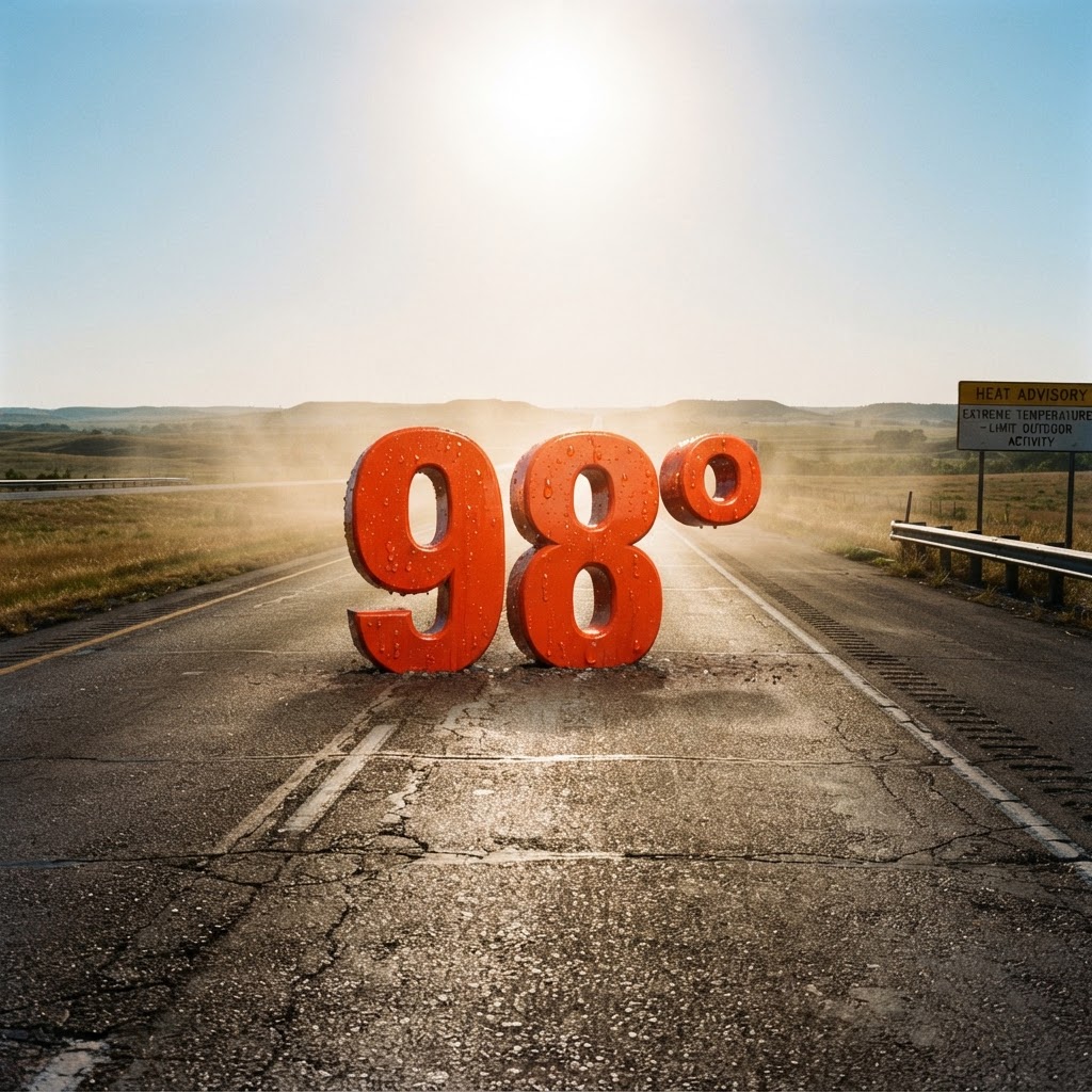 Weather title card: Missouri Weather: I-35 Heat Impact This Labor Day Weekend in Kansas City