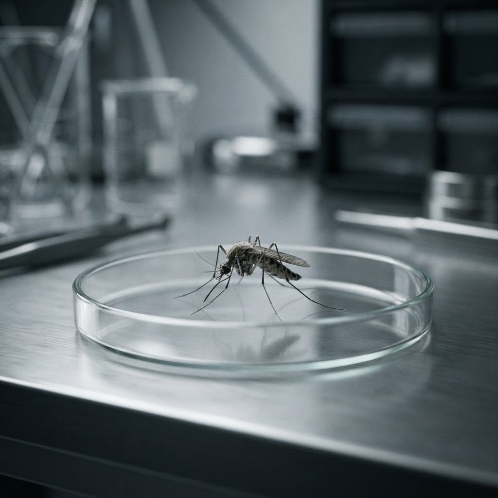 Abstract editorial illustration for: Mosquitoes are picky eaters – we studied 3 common South Florida species to learn why they like some people more than others