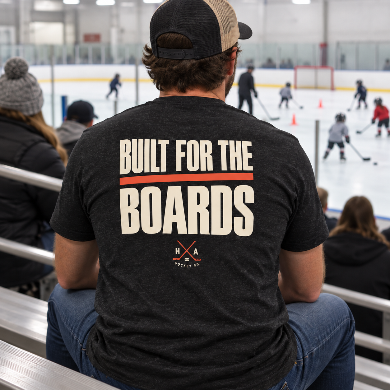 Built for the boards tee