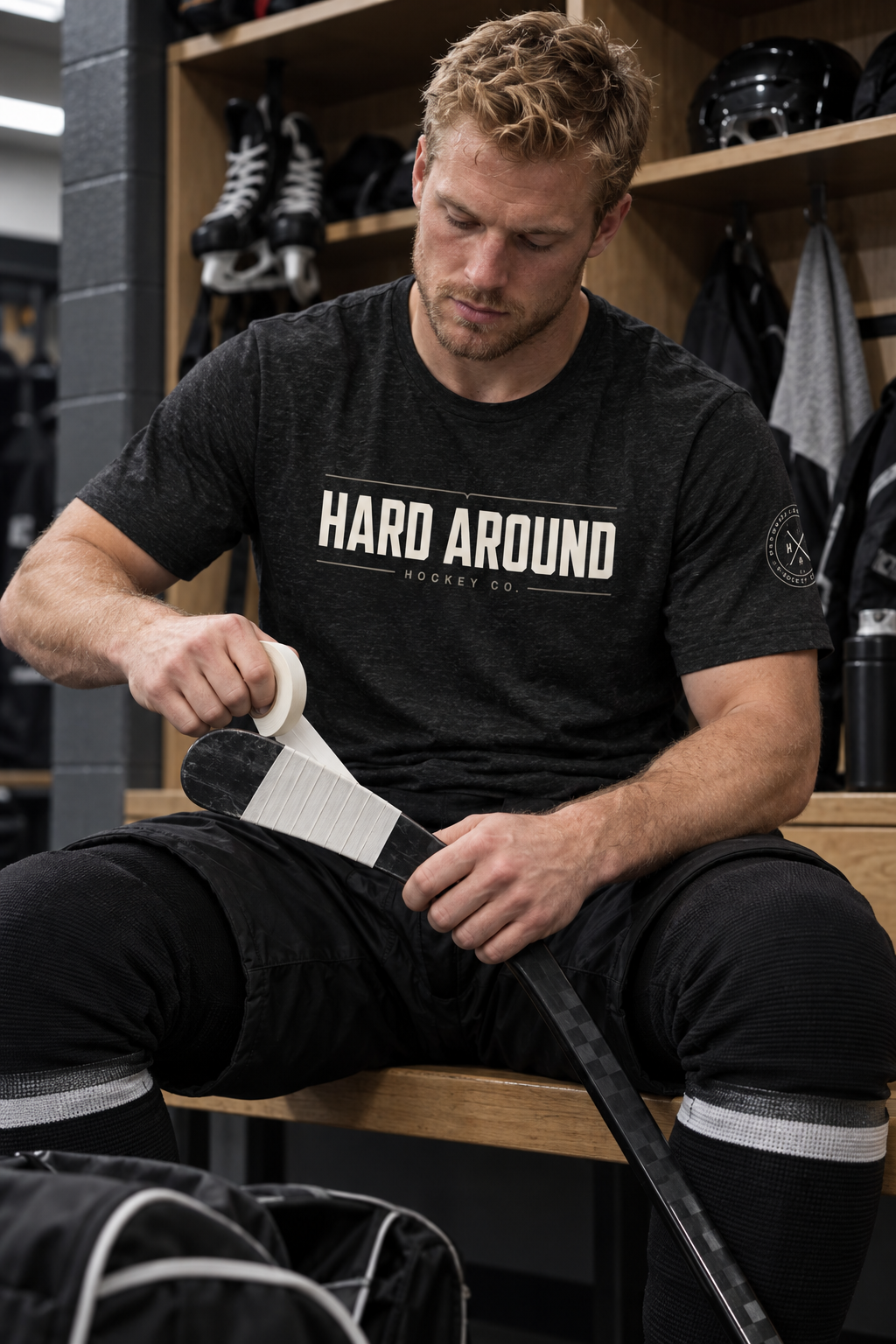 Ice On The Streets: The Hard Around Tee Is Built For Where The Game Meets The Pavement