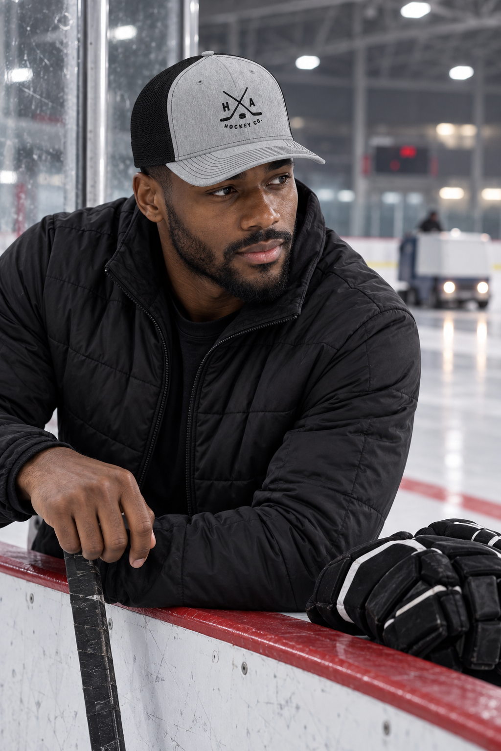 Cold Air, Clear Head: The Grey Trucker That Lives Between the Rink and the Street