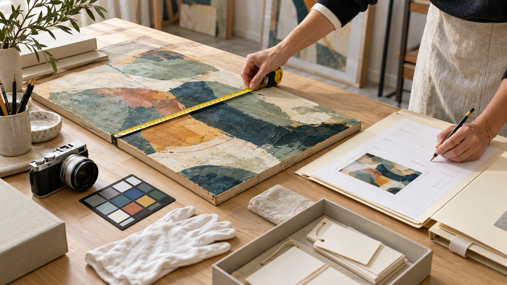 Kunstwerk dokumentieren: Eine klare Werkakte anlegen