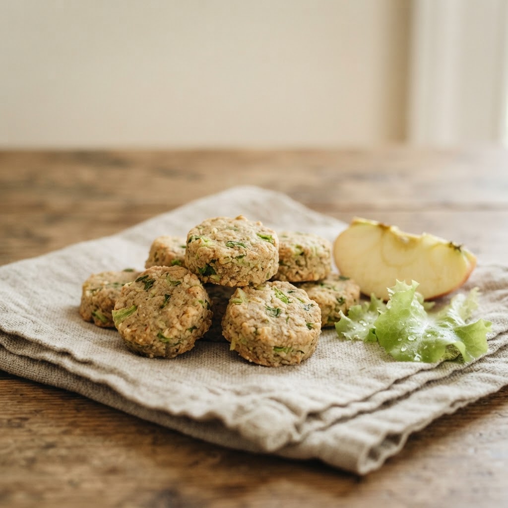 Lettuce & Apple Rounds