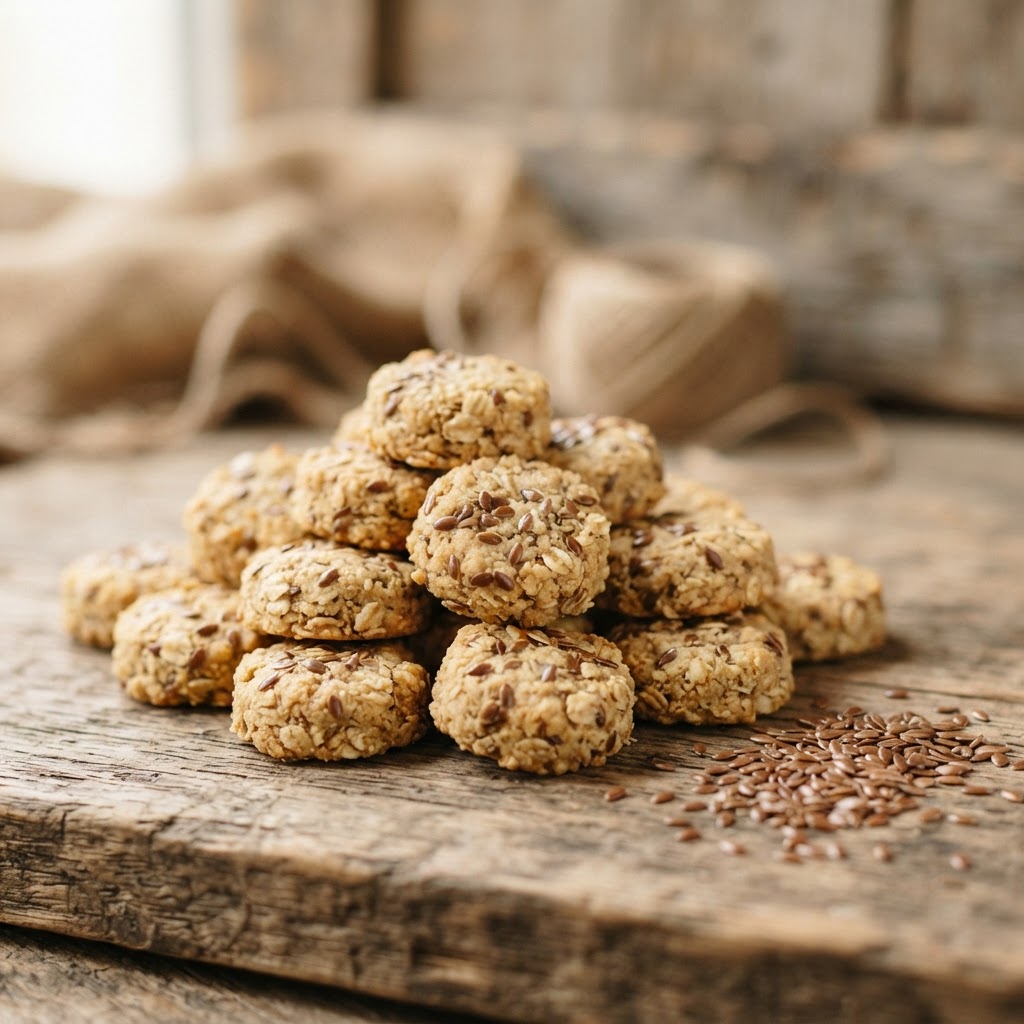 Cold-pressed Flax Rounds