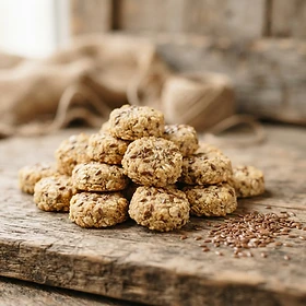 Cold-pressed Flax Rounds