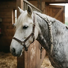 Braid day for the grey.