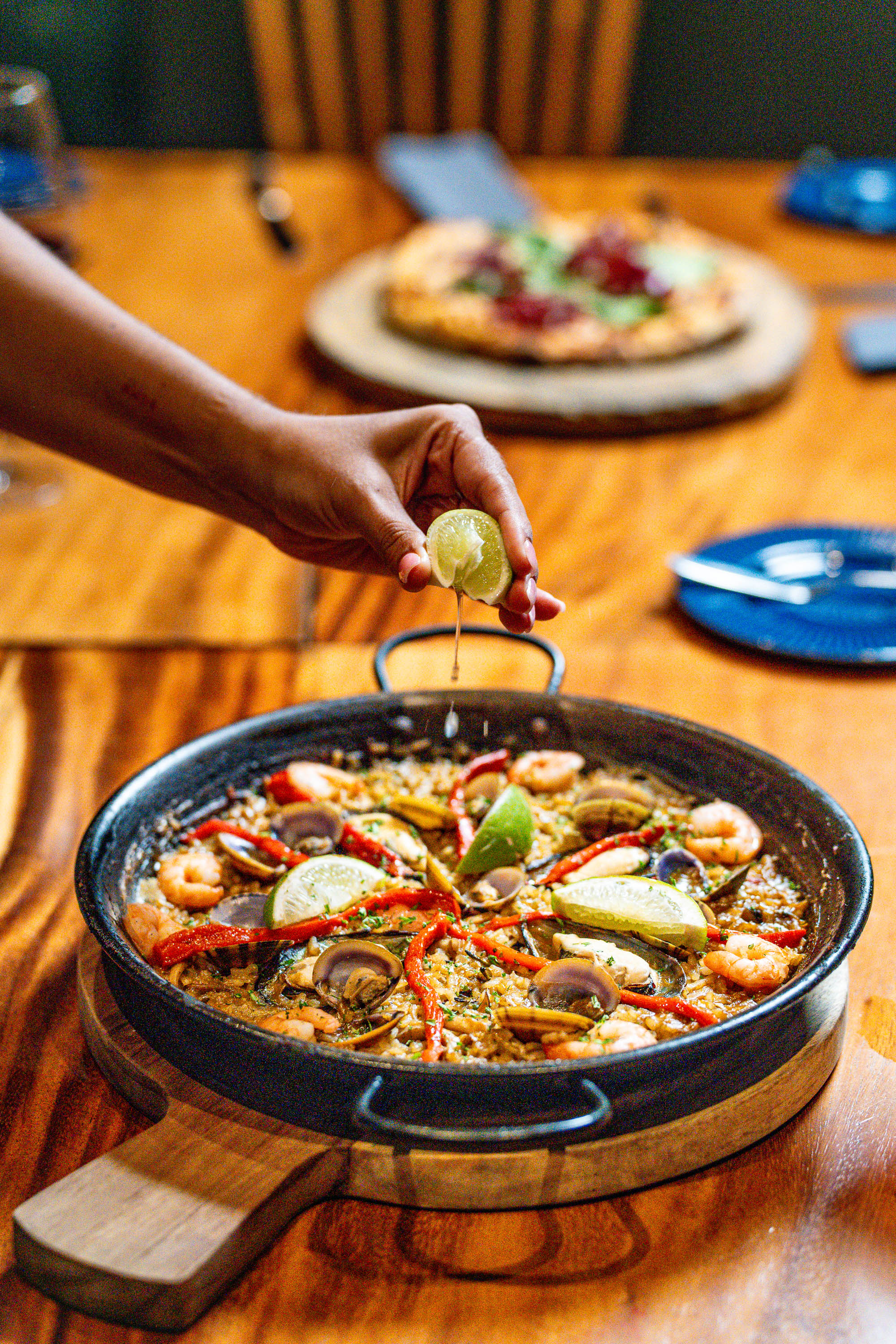Paella · Limón