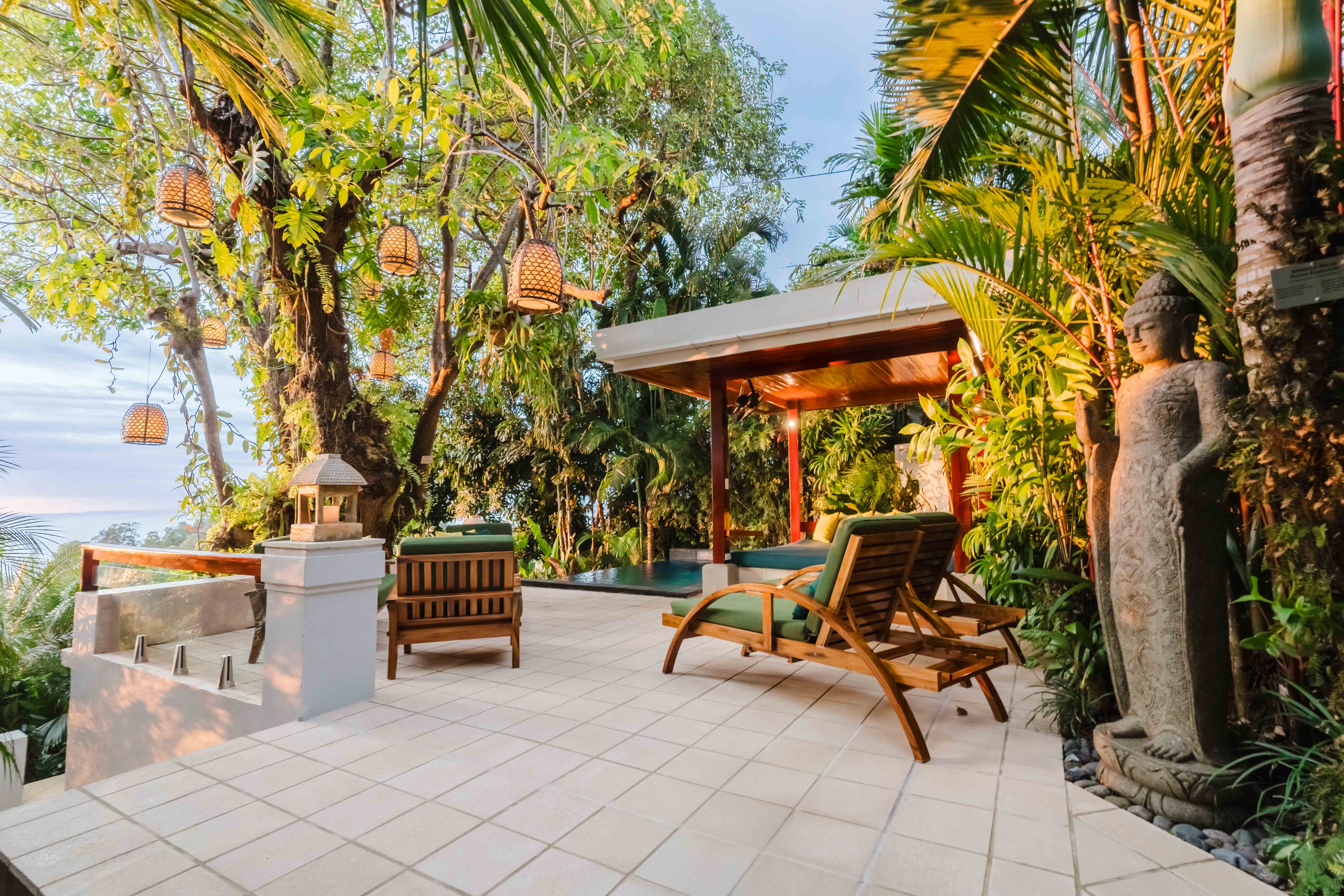 Patio tropical