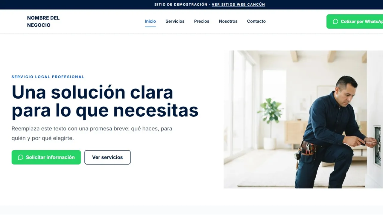 01 Services-Split template preview