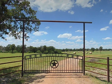 Texas Star Ranch Gate