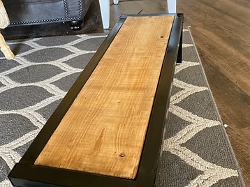 Steel & Wood Bench