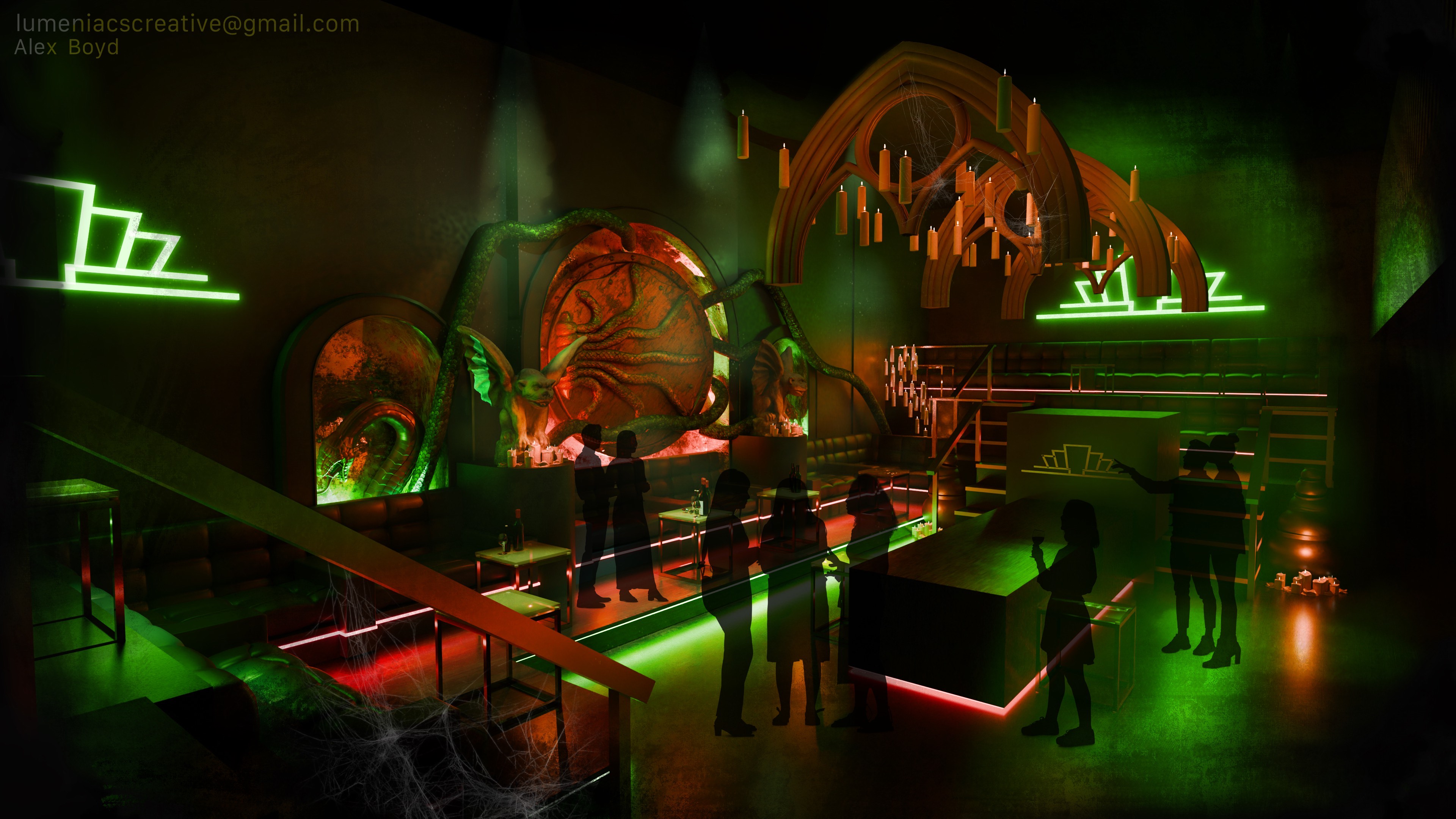 Architectural Nightclub Concept
