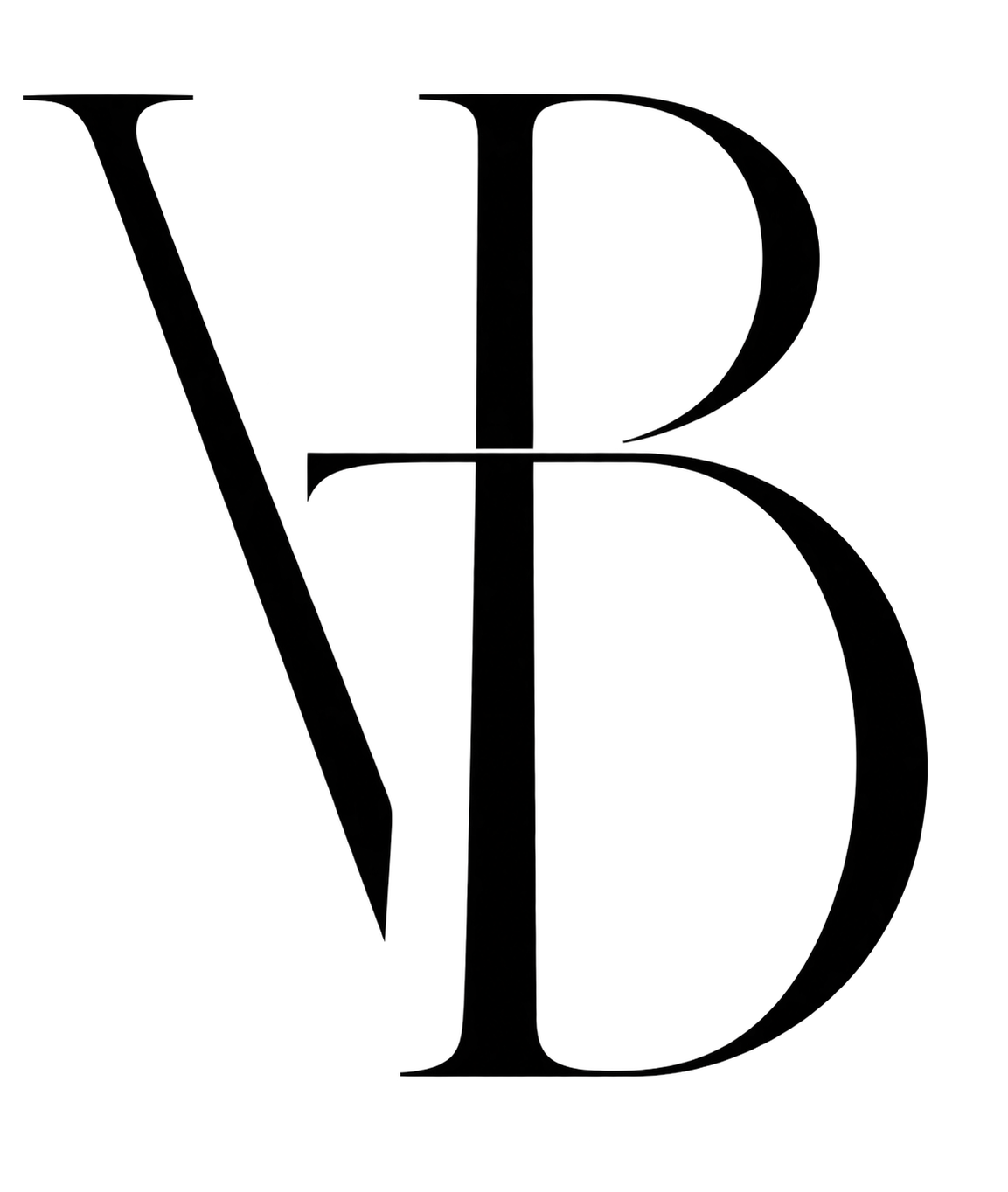 Vegas Born Therapy - VBT monogram logo