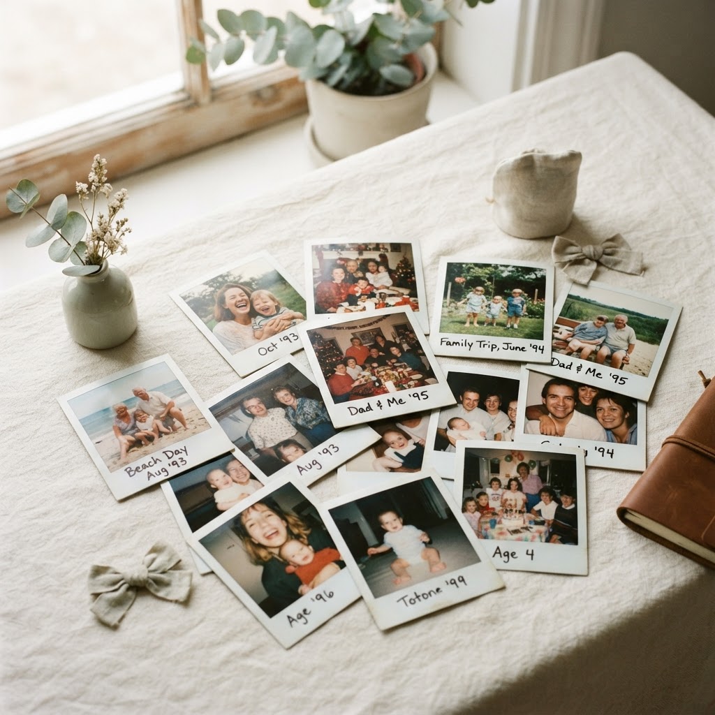 Photo in Polaroid Style