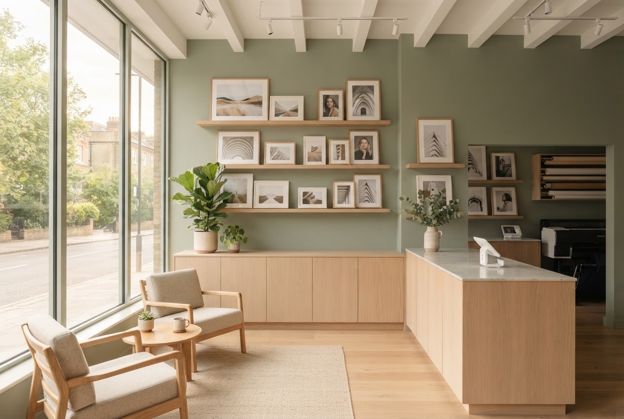Interior of our Buchach shop