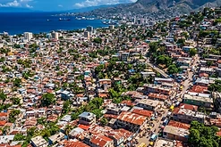 Aerial view of Port-au-Prince, Haiti