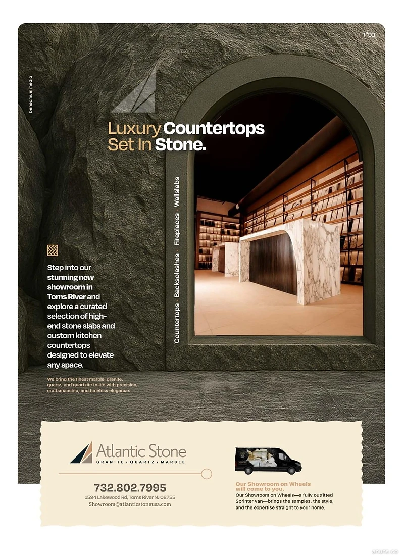 Luxury Countertops Set In Stone.