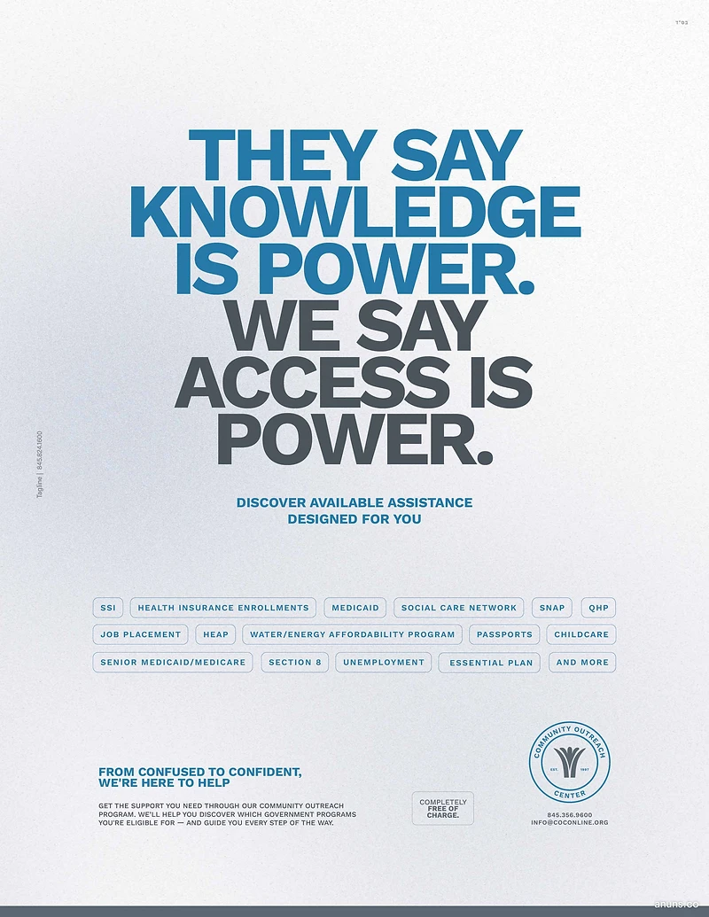 They say knowledge is power. We say access is power.