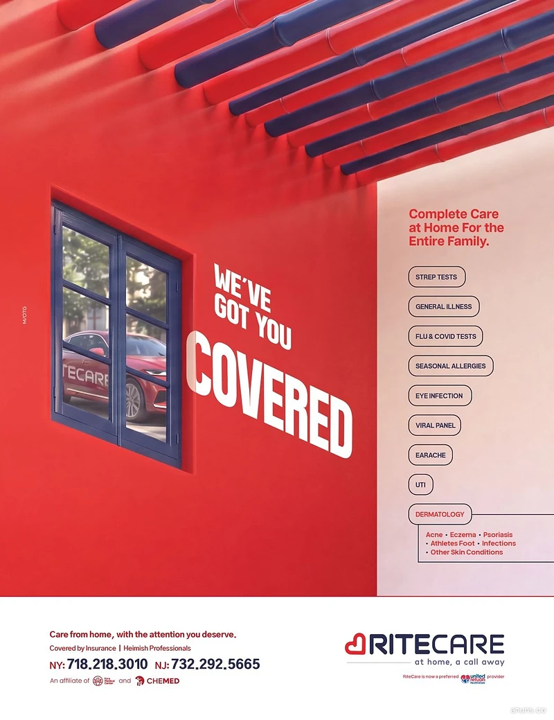WE'VE GOT YOU COVERED