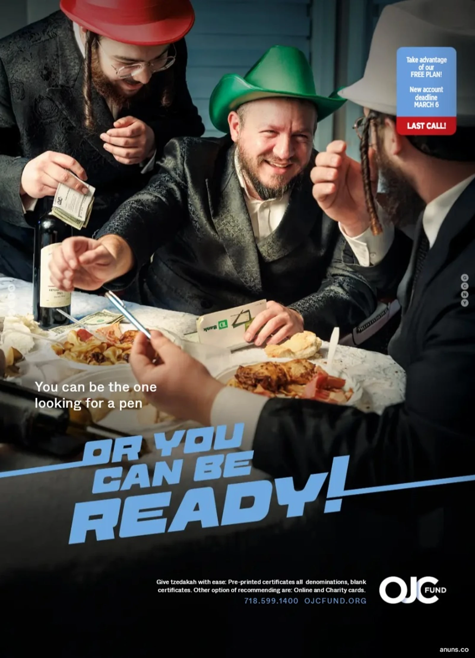 Or you can be ready!