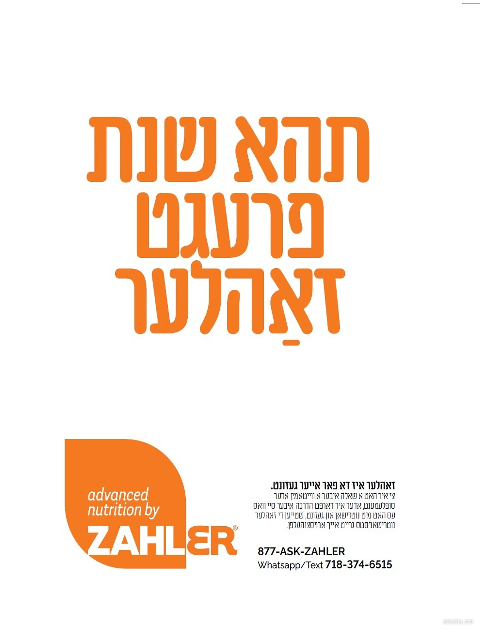 תהא שנת פרעגט דאהלער (Tehay shnas fregt Zahler)