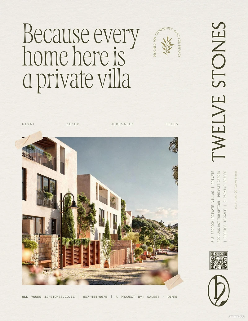Because every home here is a private villa