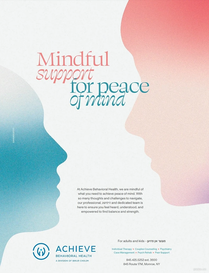 Mindful support for peace of mind