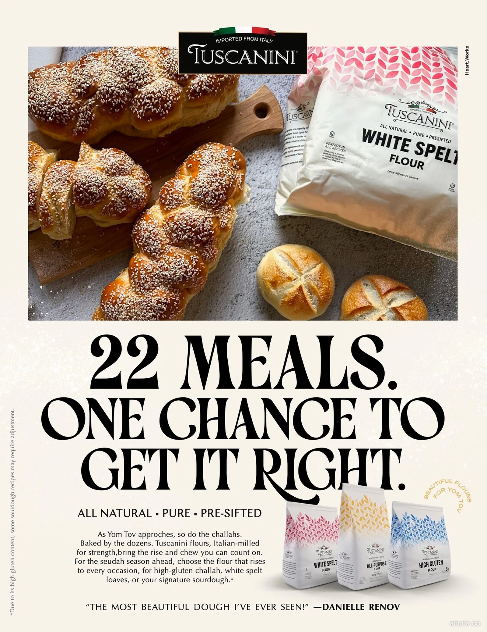 22 MEALS. ONE CHANCE TO GET IT RIGHT.