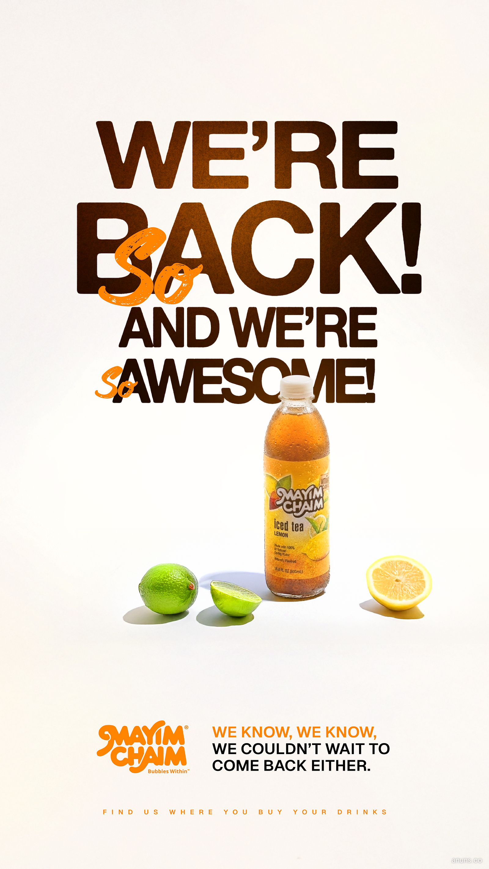 WE'RE BACK!