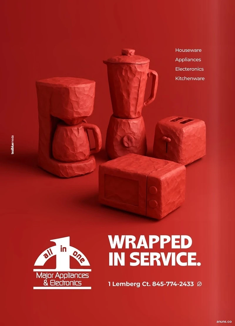 WRAPPED IN SERVICE.
