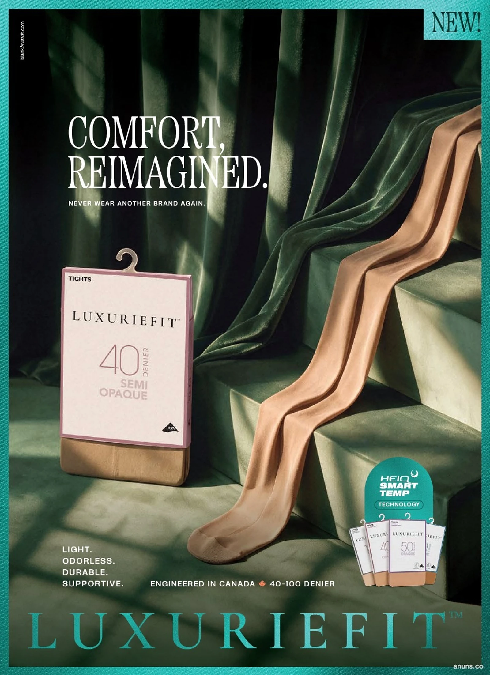 COMFORT, REIMAGINED.