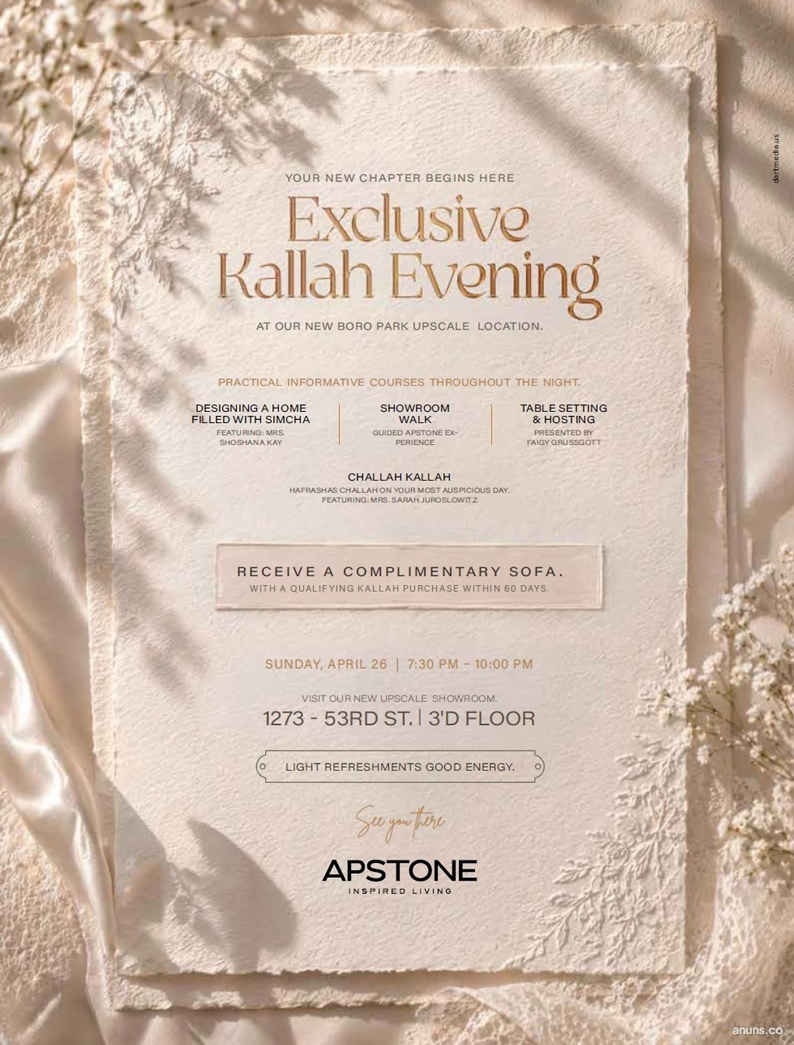 Exclusive Kallah Evening