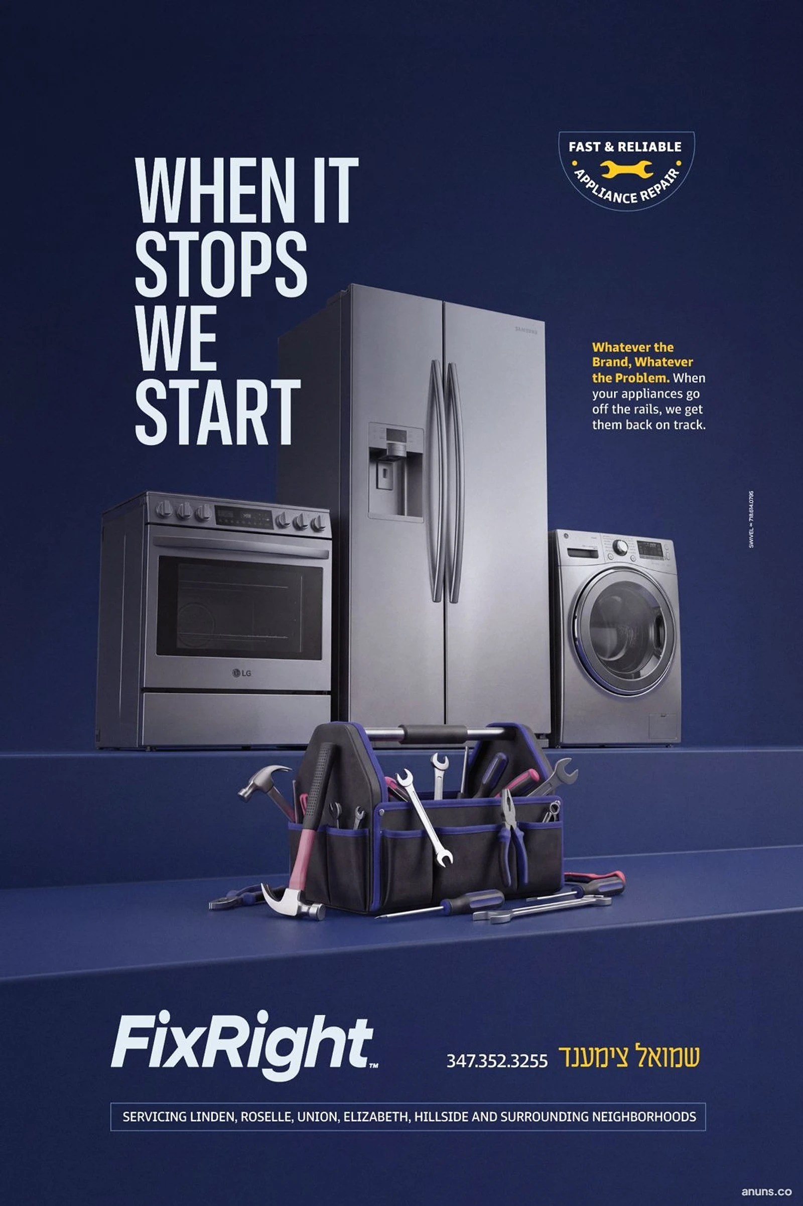 WHEN IT STOPS WE START