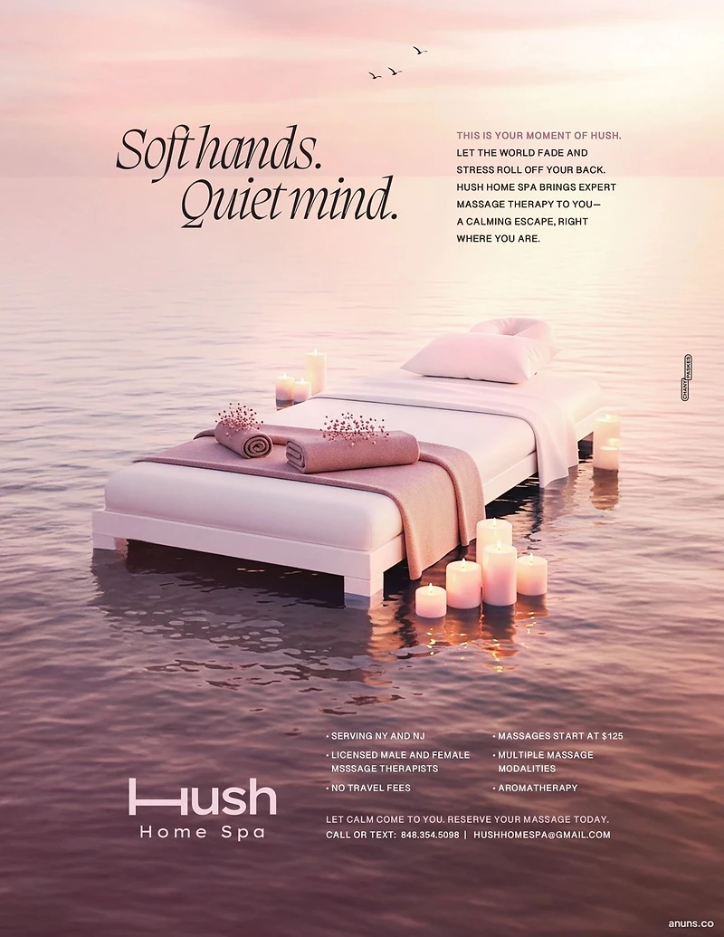 Soft hands. Quiet mind.