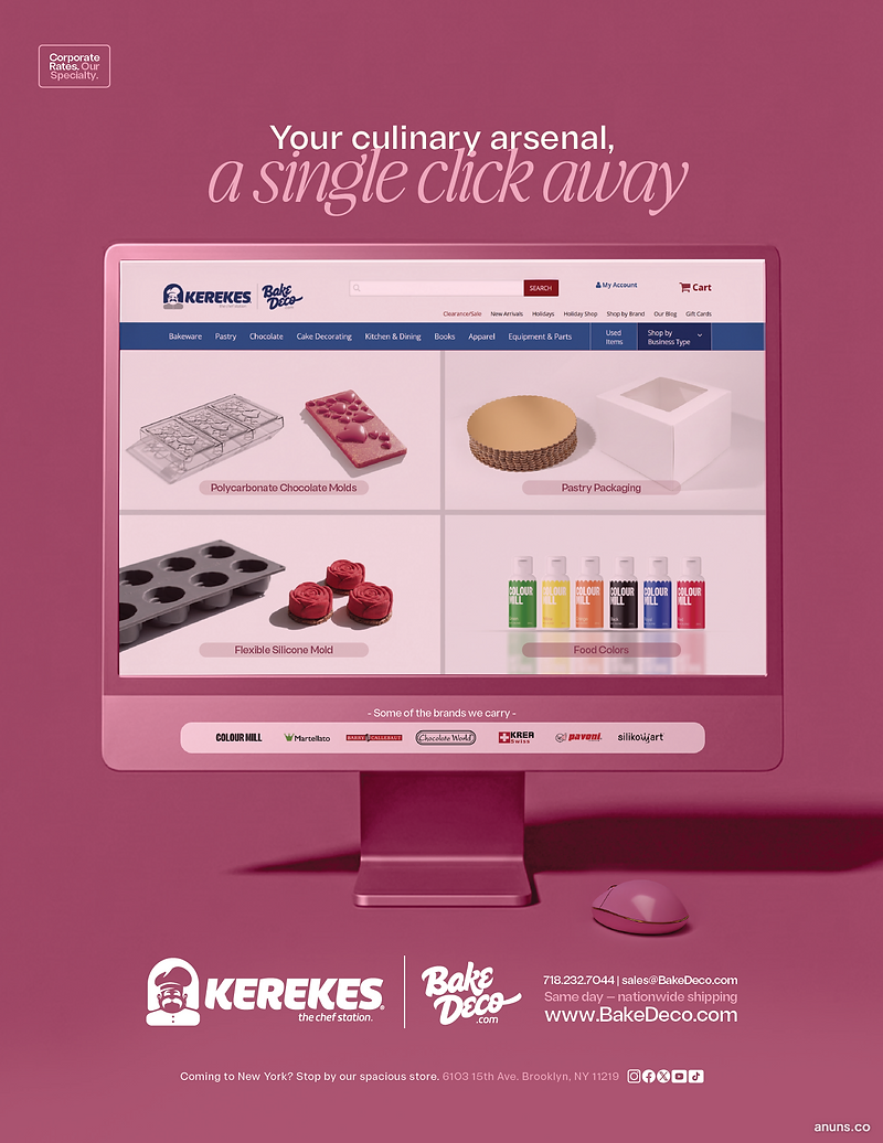 Your culinary arsenal, a single click away